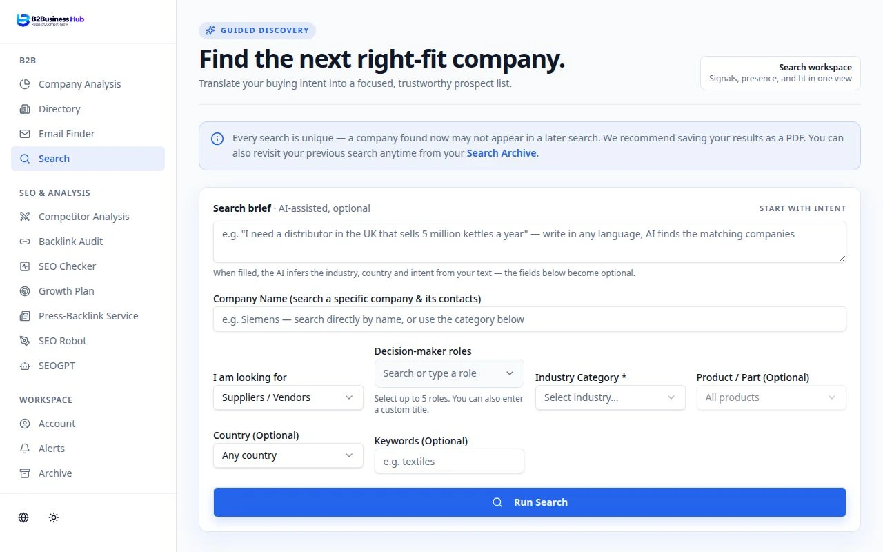 Smart Partner Matching